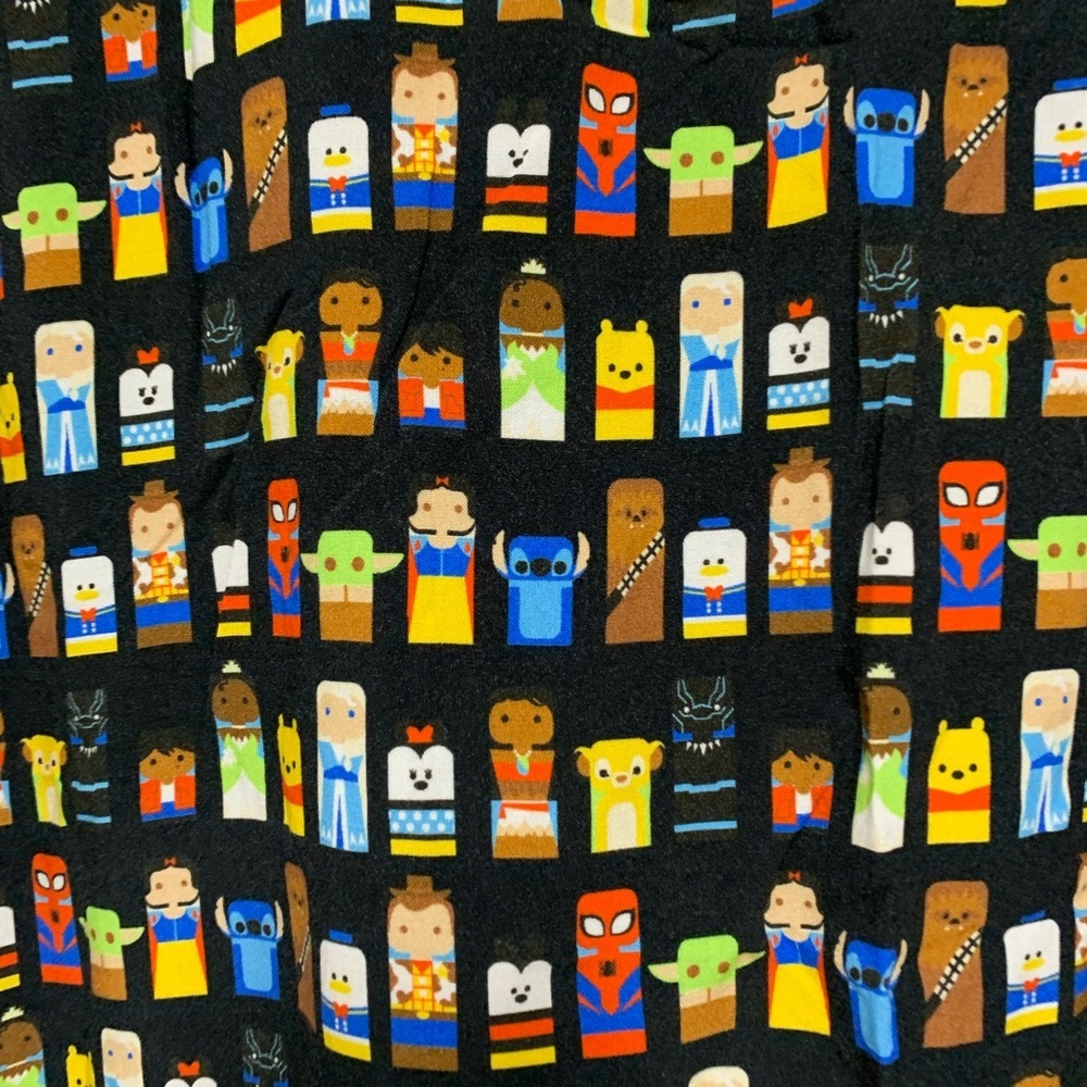 Disney 100 Anniversary Celebration Characters Camp Shirt Size 3X - Picture 5 of 6
